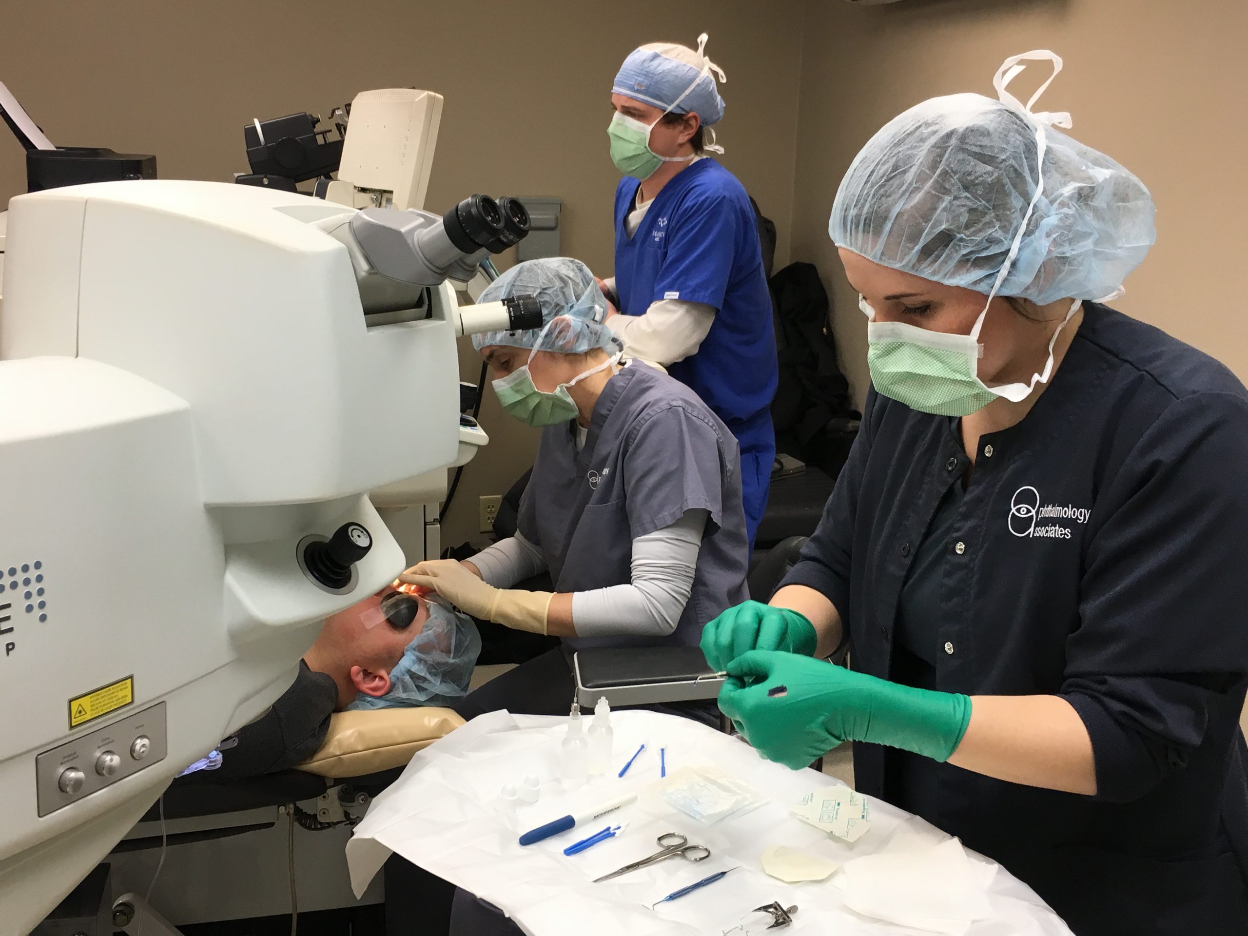LASIK eye surgery preformed at Ophthalmology Associates in Mankato.